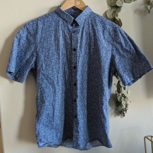 Topman Floral short sleeve button up